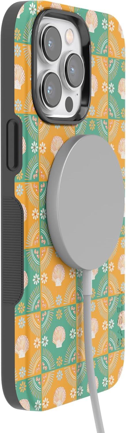 imageCasely iPhone 15 Pro Case  Keep It Classic  Crayola Crayon Box  Bold Protective Design  Compatible with MagSafeSea La Vie  Dippin Daisys Tropical Vacation