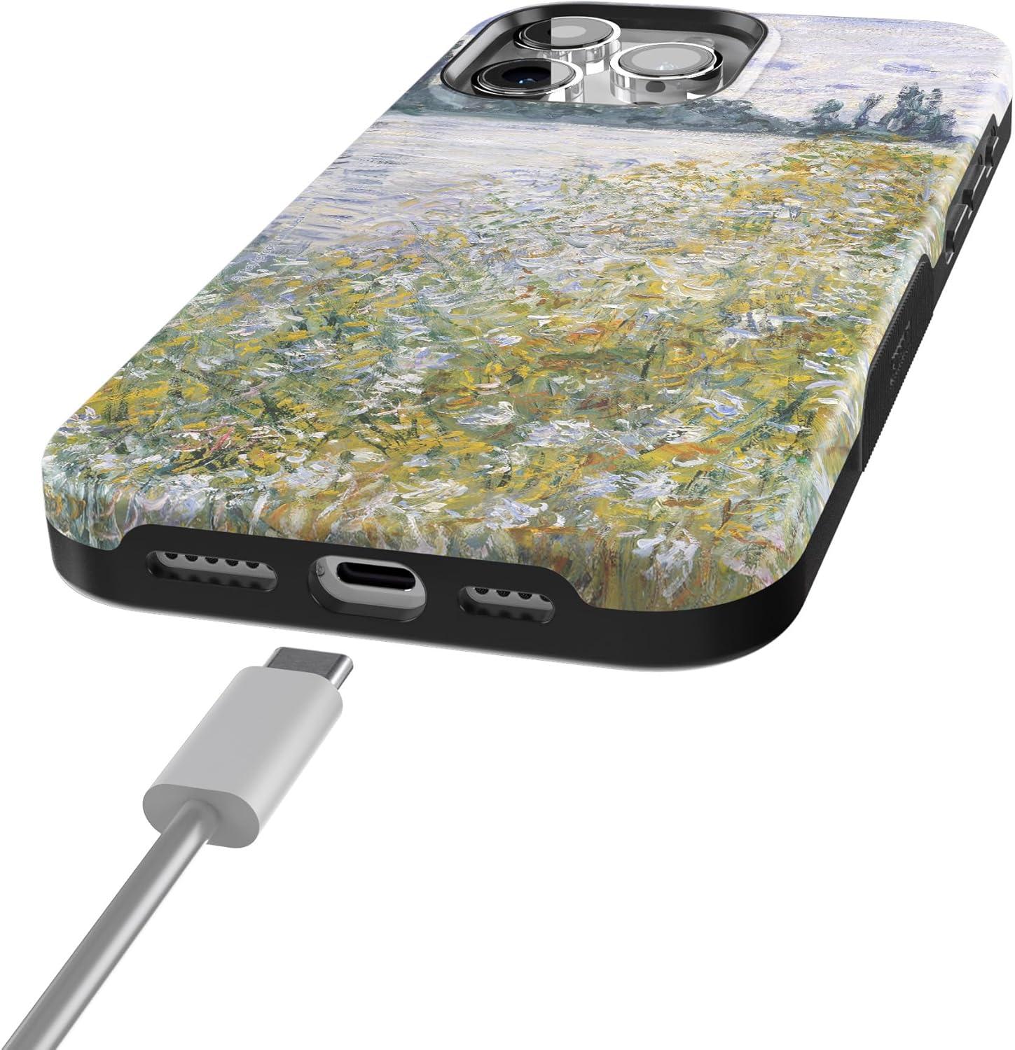 imageCasely iPhone 15 Pro Case  Keep It Classic  Crayola Crayon Box  Bold Protective Design  Compatible with MagSafeThe Met Museum  le aux Fleurs