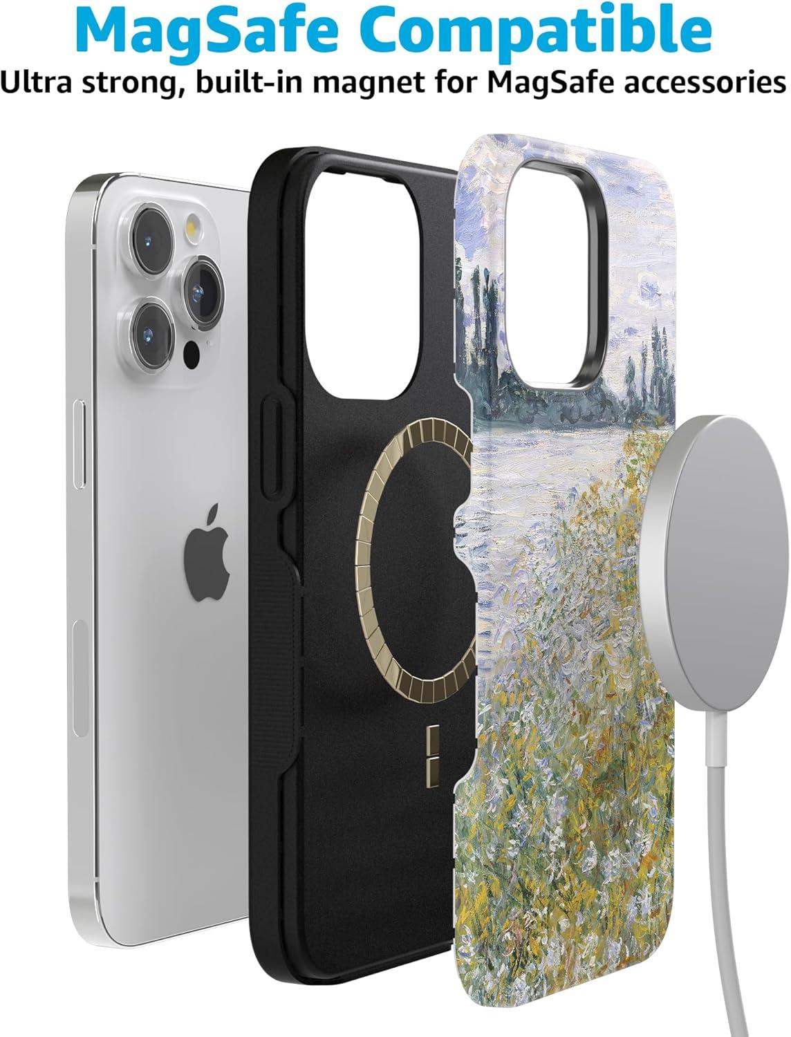 imageCasely iPhone 15 Pro Case  Keep It Classic  Crayola Crayon Box  Bold Protective Design  Compatible with MagSafeThe Met Museum  le aux Fleurs