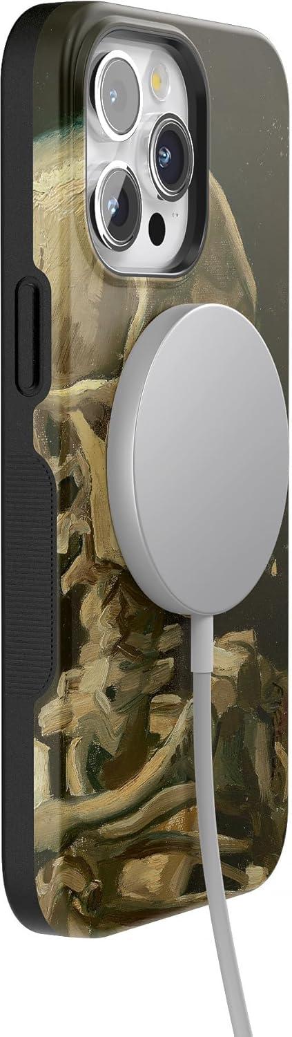 imageCasely iPhone 15 Pro Case  Keep It Classic  Crayola Crayon Box  Bold Protective Design  Compatible with MagSafeVan Gogh  After Hours  Skeleton