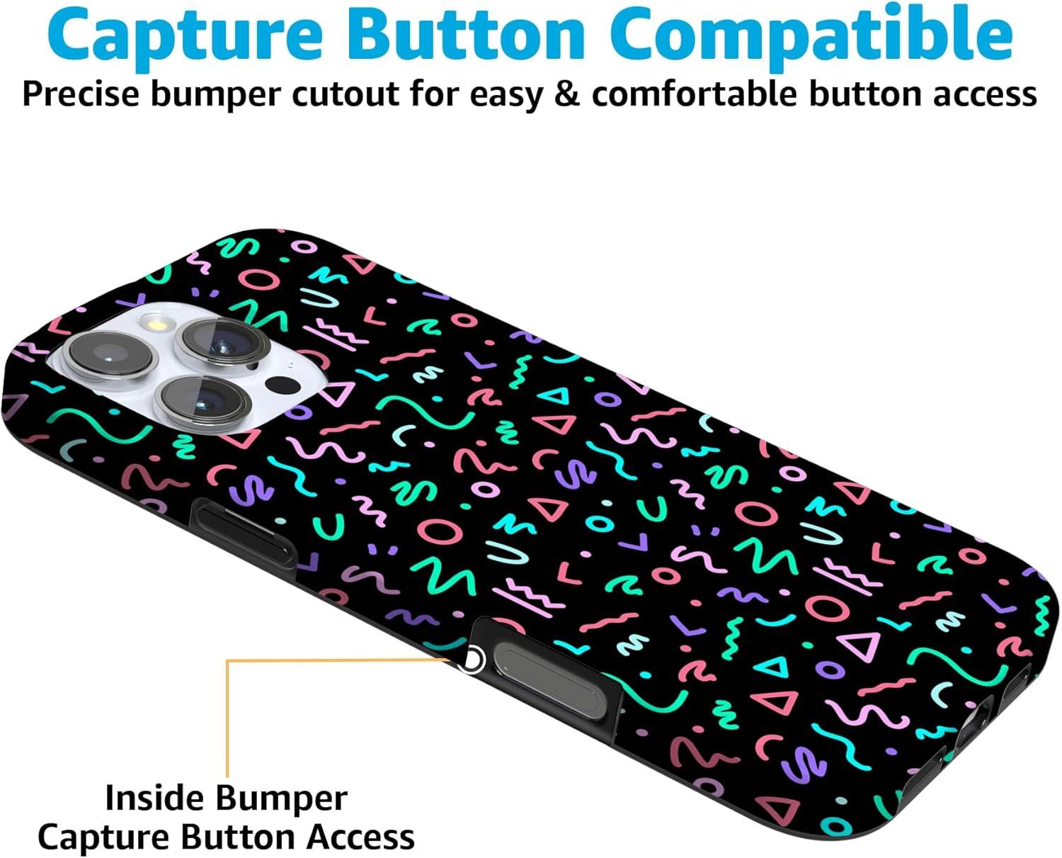 imageCasely iPhone 16 Pro Case  Glitter Mystic Moss  Green Enchanted Shimmer  Compatible with MagSafe  Classic UltraSlim Case DesignAlways Vibing  Retro