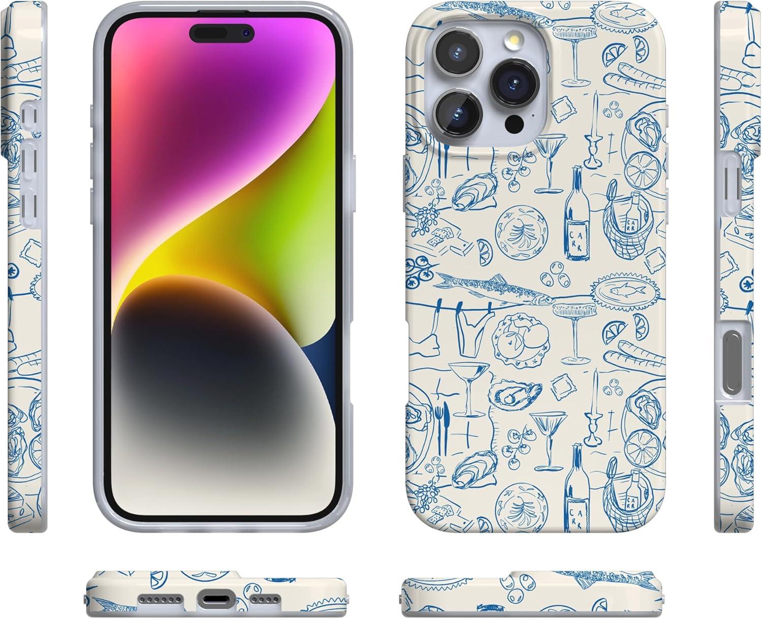 imageCasely iPhone 16 Pro Case  Glitter Mystic Moss  Green Enchanted Shimmer  Compatible with MagSafe  Classic UltraSlim Case DesignAmalfi Aperitivo  Dolce Vita