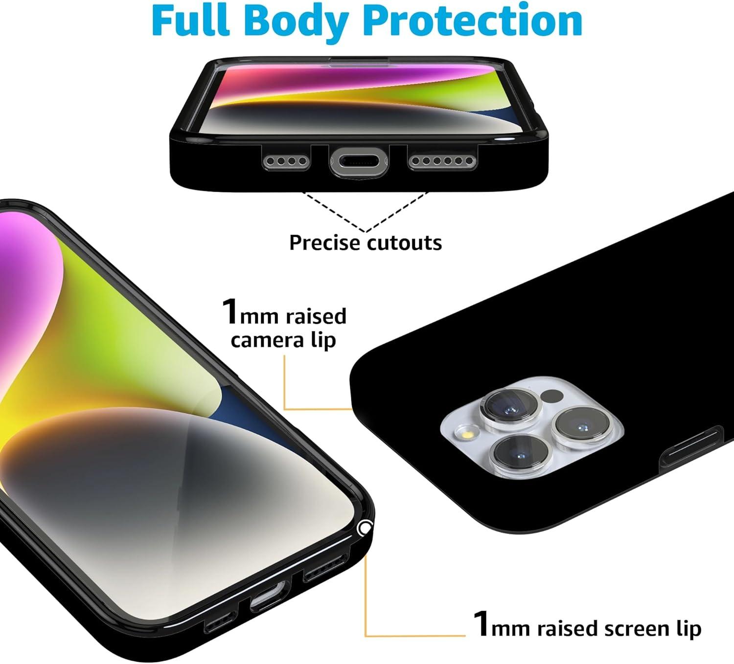 imageCasely iPhone 16 Pro Case  Glitter Mystic Moss  Green Enchanted Shimmer  Compatible with MagSafe  Classic UltraSlim Case DesignBlack on Black