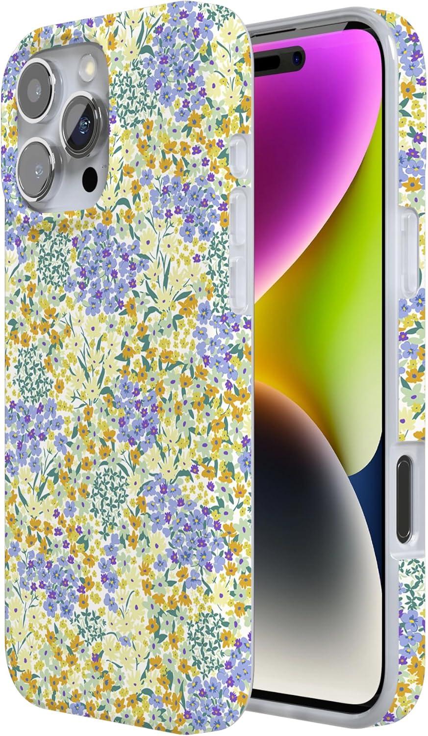 imageCasely iPhone 16 Pro Case  Glitter Mystic Moss  Green Enchanted Shimmer  Compatible with MagSafe  Classic UltraSlim Case DesignDream Garden  Cottagecore