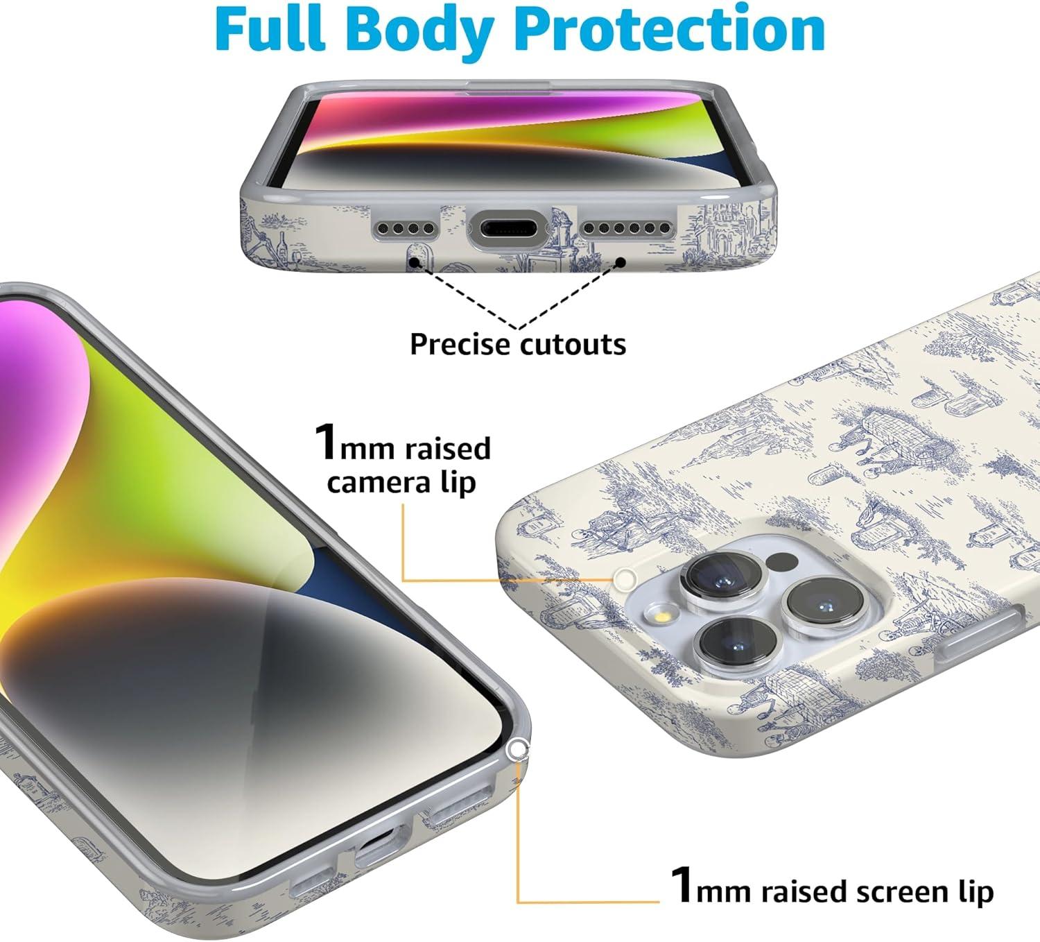 imageCasely iPhone 16 Pro Case  Glitter Mystic Moss  Green Enchanted Shimmer  Compatible with MagSafe  Classic UltraSlim Case DesignGraveyard Gathering  Skeleton Picnic