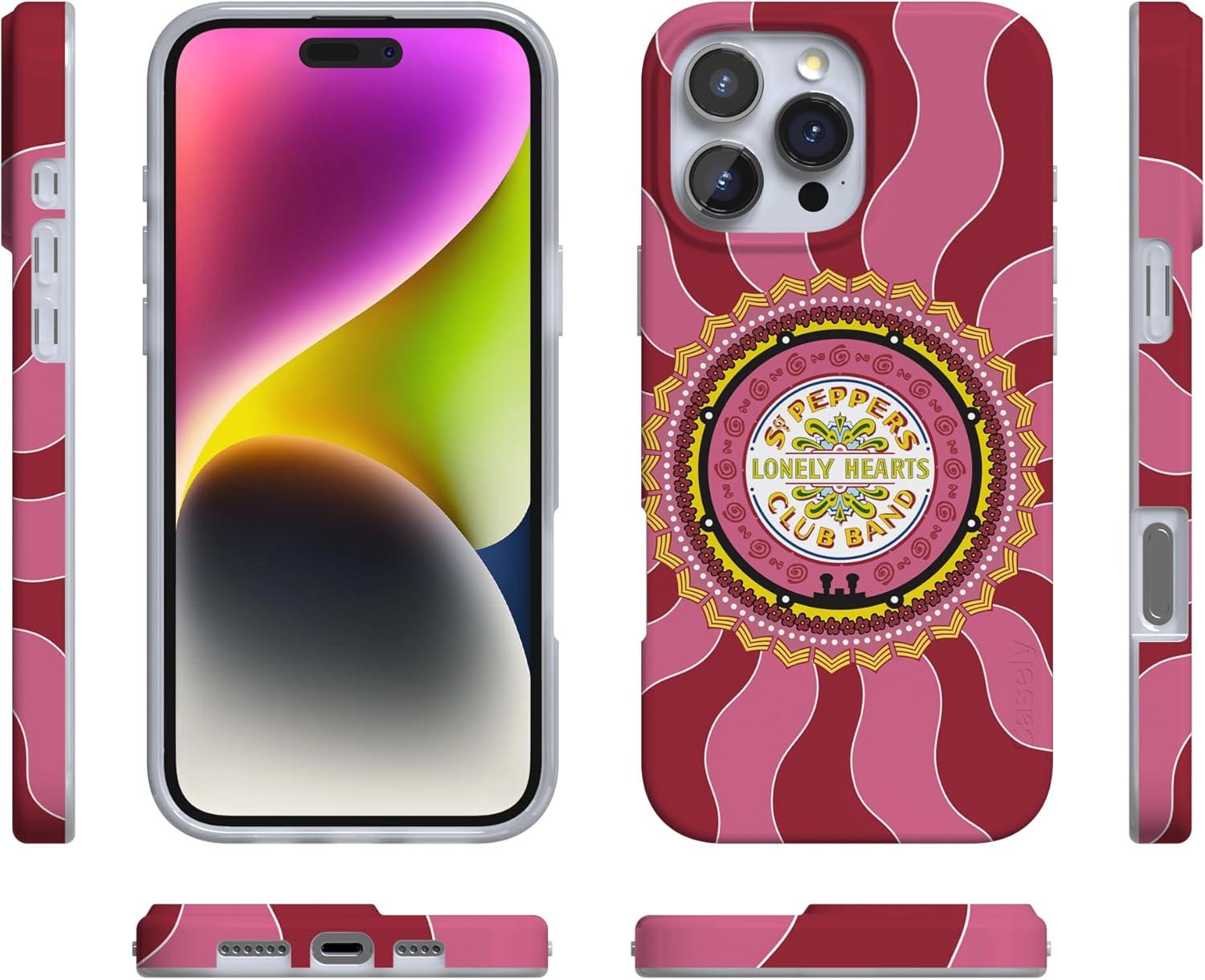 imageCasely iPhone 16 Pro Case  Glitter Mystic Moss  Green Enchanted Shimmer  Compatible with MagSafe  Classic UltraSlim Case DesignLonely Hearts Club  The Beatles Sgt Peppers