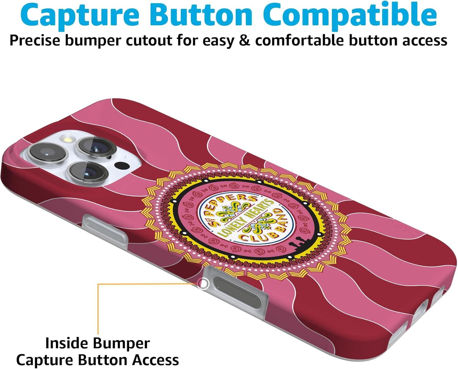 imageCasely iPhone 16 Pro Case  Glitter Mystic Moss  Green Enchanted Shimmer  Compatible with MagSafe  Classic UltraSlim Case DesignLonely Hearts Club  The Beatles Sgt Peppers