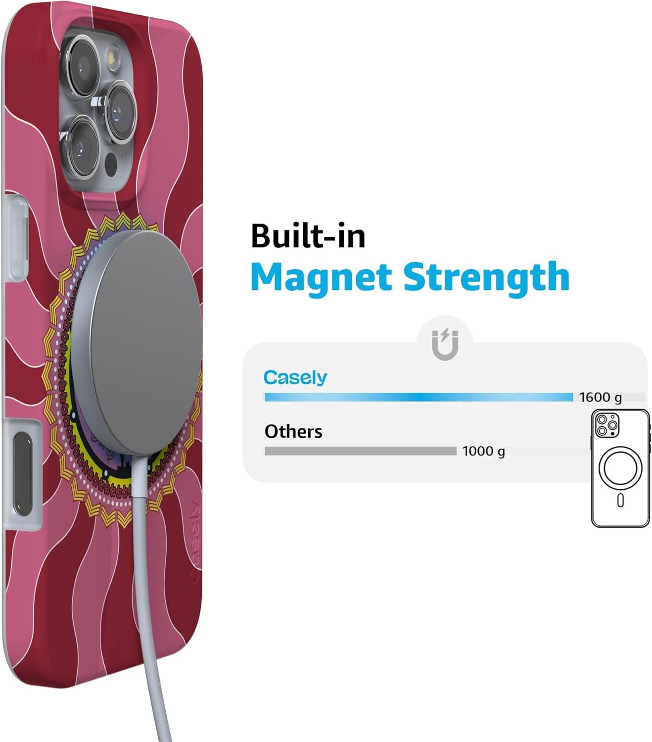 imageCasely iPhone 16 Pro Case  Glitter Mystic Moss  Green Enchanted Shimmer  Compatible with MagSafe  Classic UltraSlim Case DesignLonely Hearts Club  The Beatles Sgt Peppers