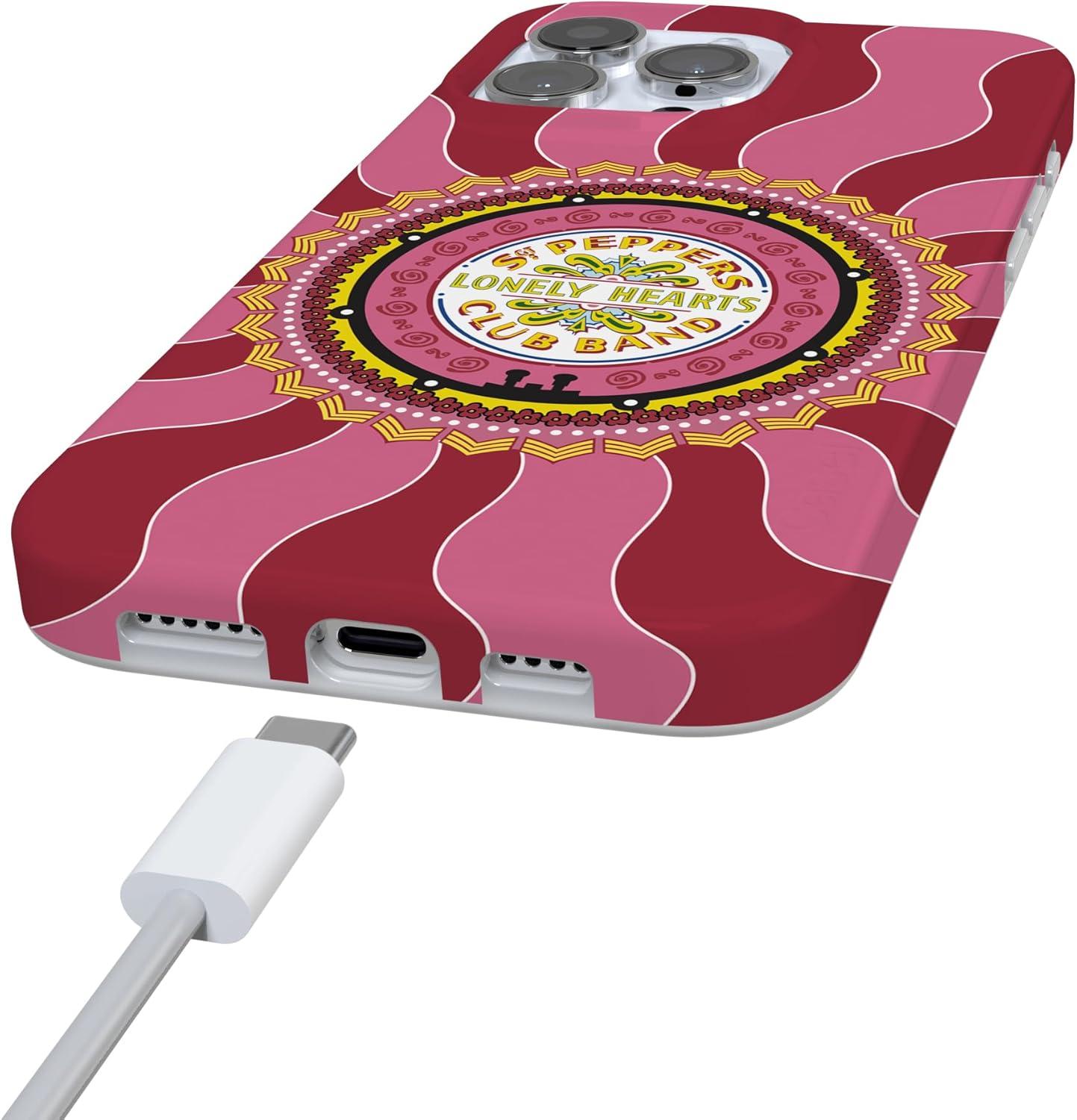 imageCasely iPhone 16 Pro Case  Glitter Mystic Moss  Green Enchanted Shimmer  Compatible with MagSafe  Classic UltraSlim Case DesignLonely Hearts Club  The Beatles Sgt Peppers