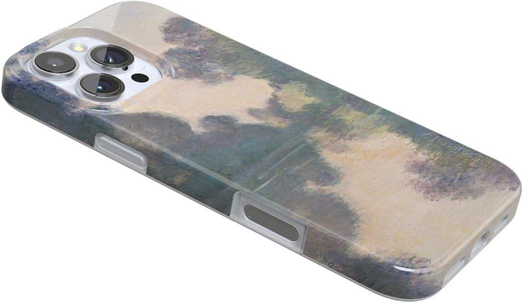 imageCasely iPhone 16 Pro Case  Glitter Mystic Moss  Green Enchanted Shimmer  Compatible with MagSafe  Classic UltraSlim Case DesignMonets Morning