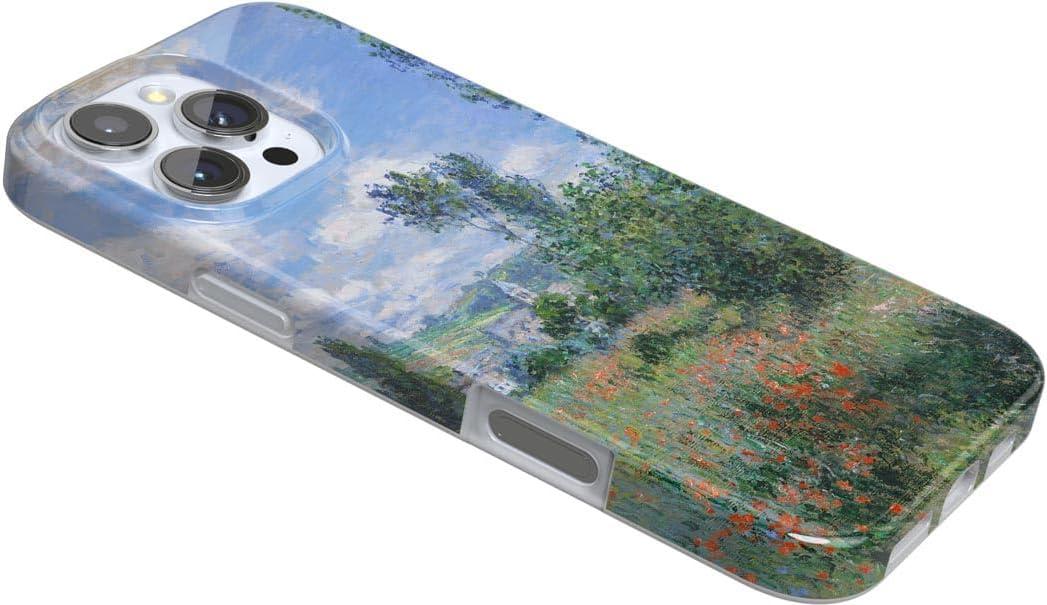 imageCasely iPhone 16 Pro Case  Glitter Mystic Moss  Green Enchanted Shimmer  Compatible with MagSafe  Classic UltraSlim Case DesignMonets View  Limited Edition