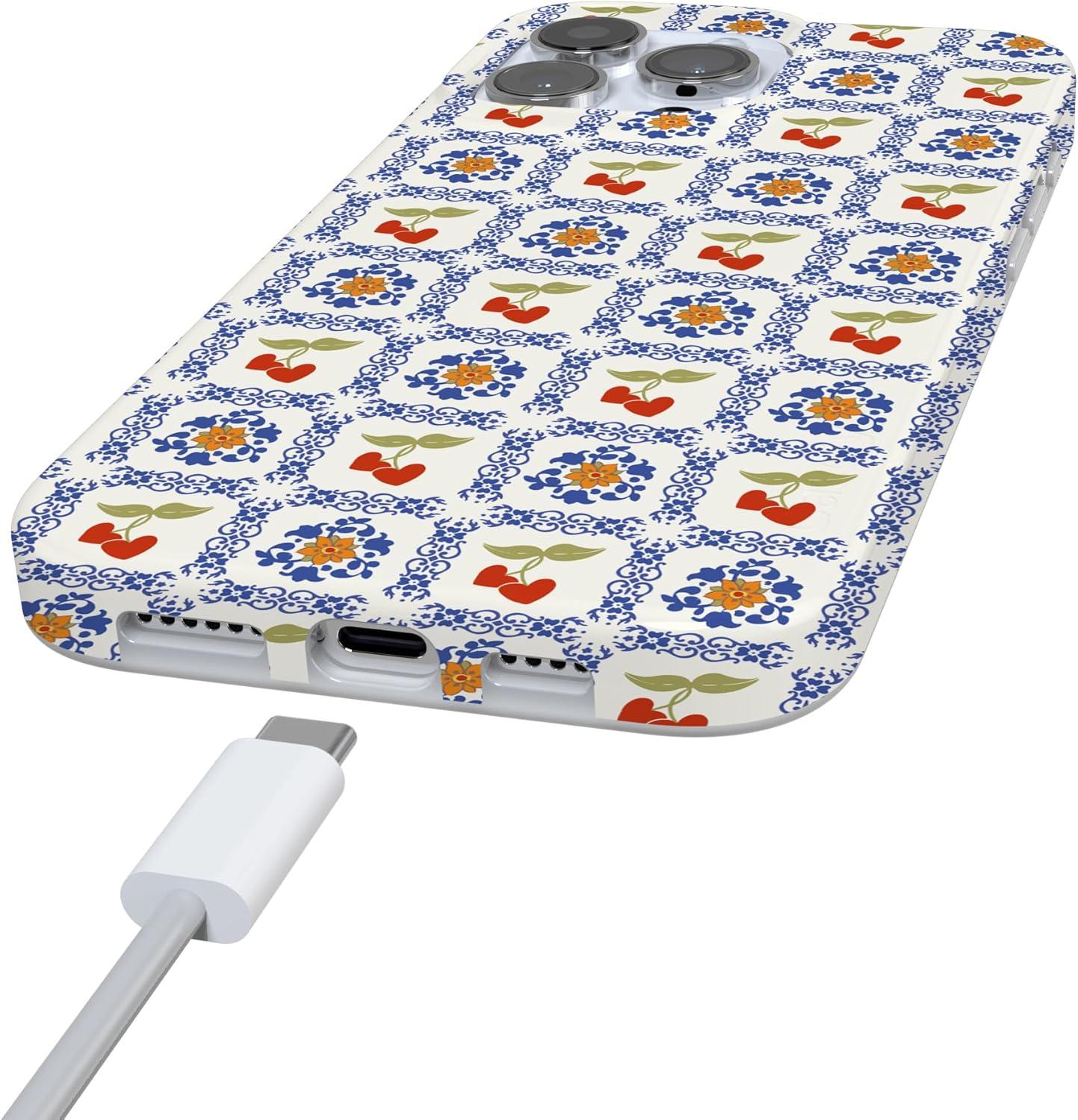 imageCasely iPhone 16 Pro Case  Glitter Mystic Moss  Green Enchanted Shimmer  Compatible with MagSafe  Classic UltraSlim Case DesignPalermo  Dippin Daisys Italian Coast