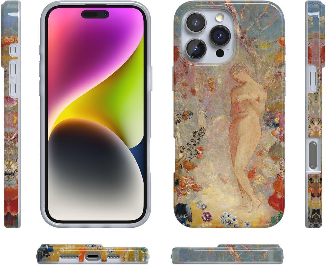 imageCasely iPhone 16 Pro Case  Glitter Mystic Moss  Green Enchanted Shimmer  Compatible with MagSafe  Classic UltraSlim Case DesignPandora