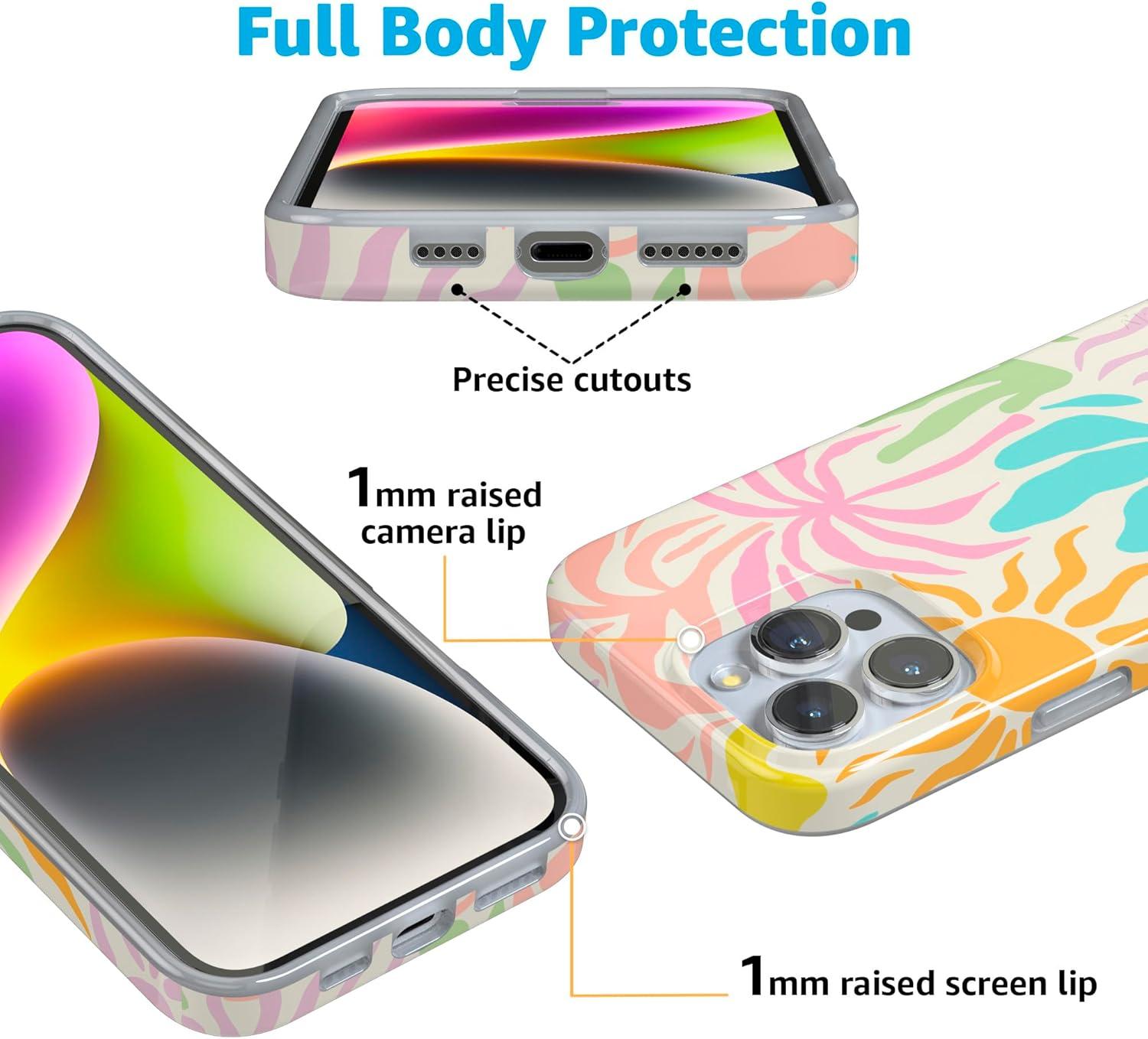 imageCasely iPhone 16 Pro Case  Glitter Mystic Moss  Green Enchanted Shimmer  Compatible with MagSafe  Classic UltraSlim Case DesignPura Vida  Oasis