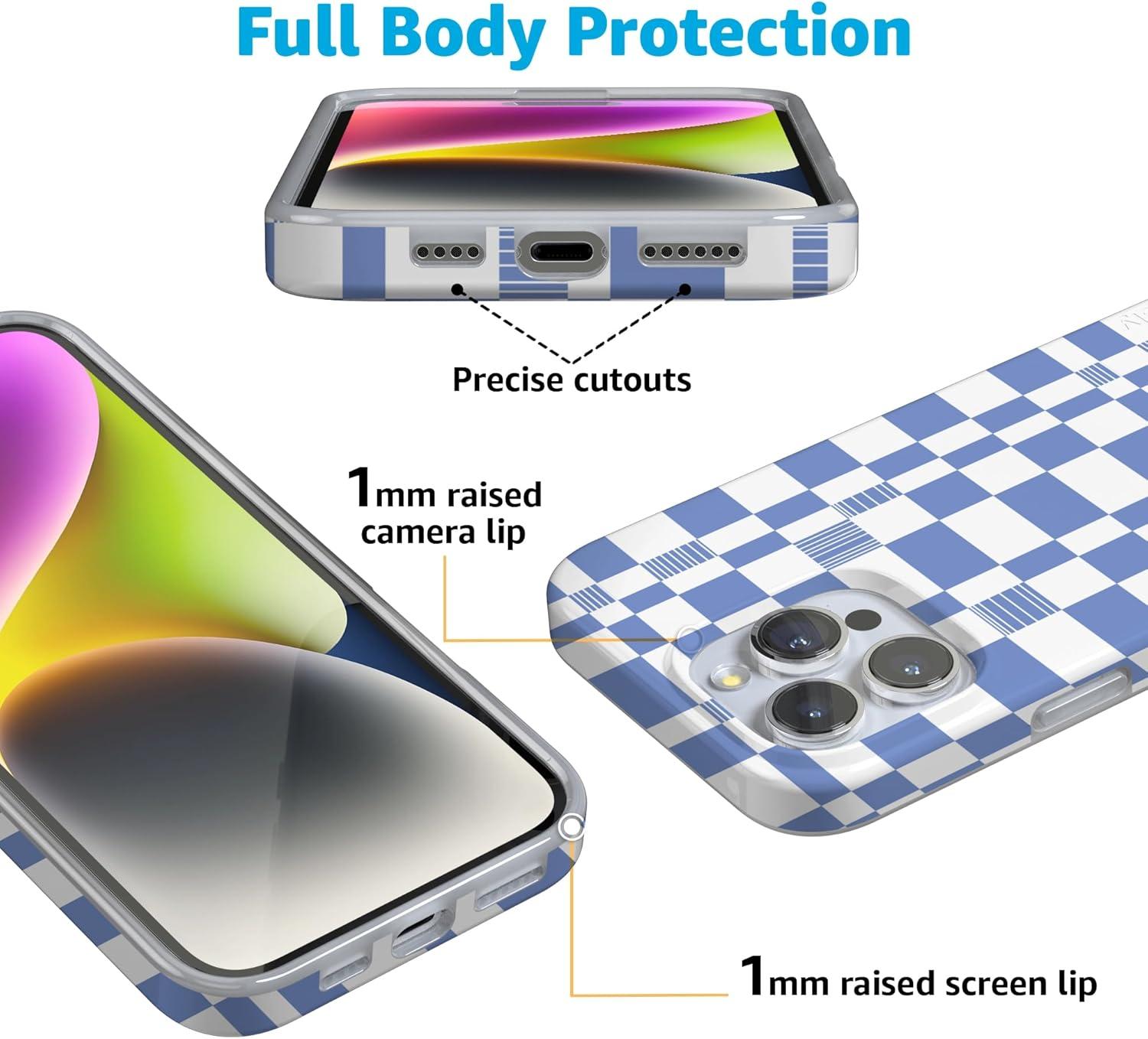 imageCasely iPhone 16 Pro Case  Glitter Mystic Moss  Green Enchanted Shimmer  Compatible with MagSafe  Classic UltraSlim Case DesignReality Check  Periwinkle