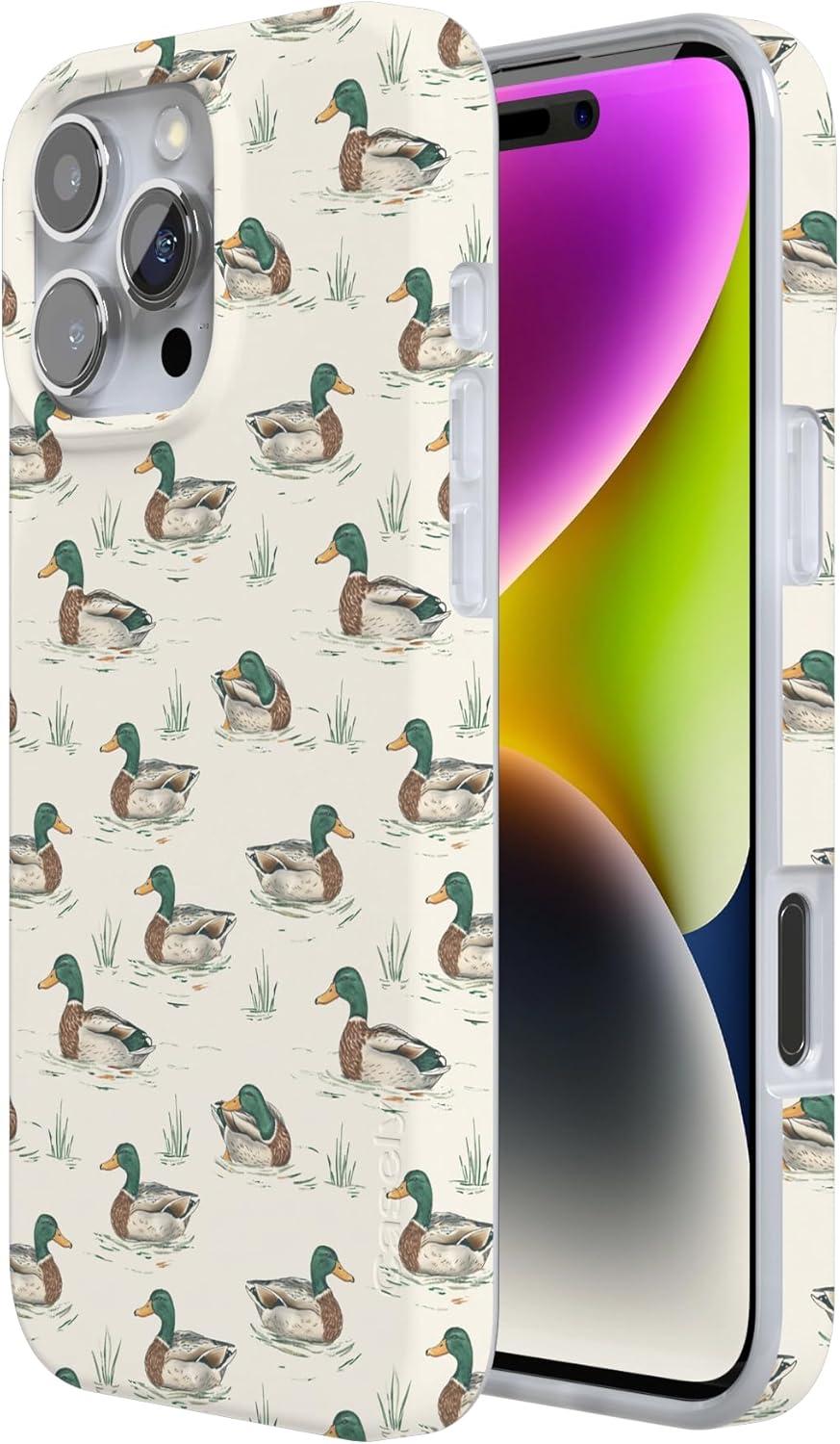 imageCasely iPhone 16 Pro Case  Glitter Mystic Moss  Green Enchanted Shimmer  Compatible with MagSafe  Classic UltraSlim Case DesignThe Boyfriend Collection  Mallard  Co