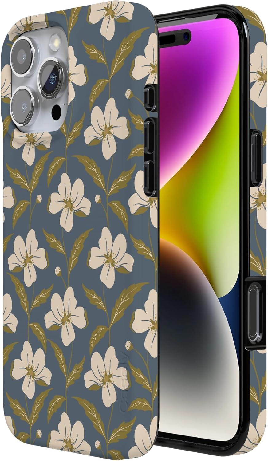 imageCasely iPhone 16 Pro Case  Glitter Mystic Moss  Green Enchanted Shimmer  Compatible with MagSafe  Classic UltraSlim Case DesignThe Boyfriend Collection  Leid Back