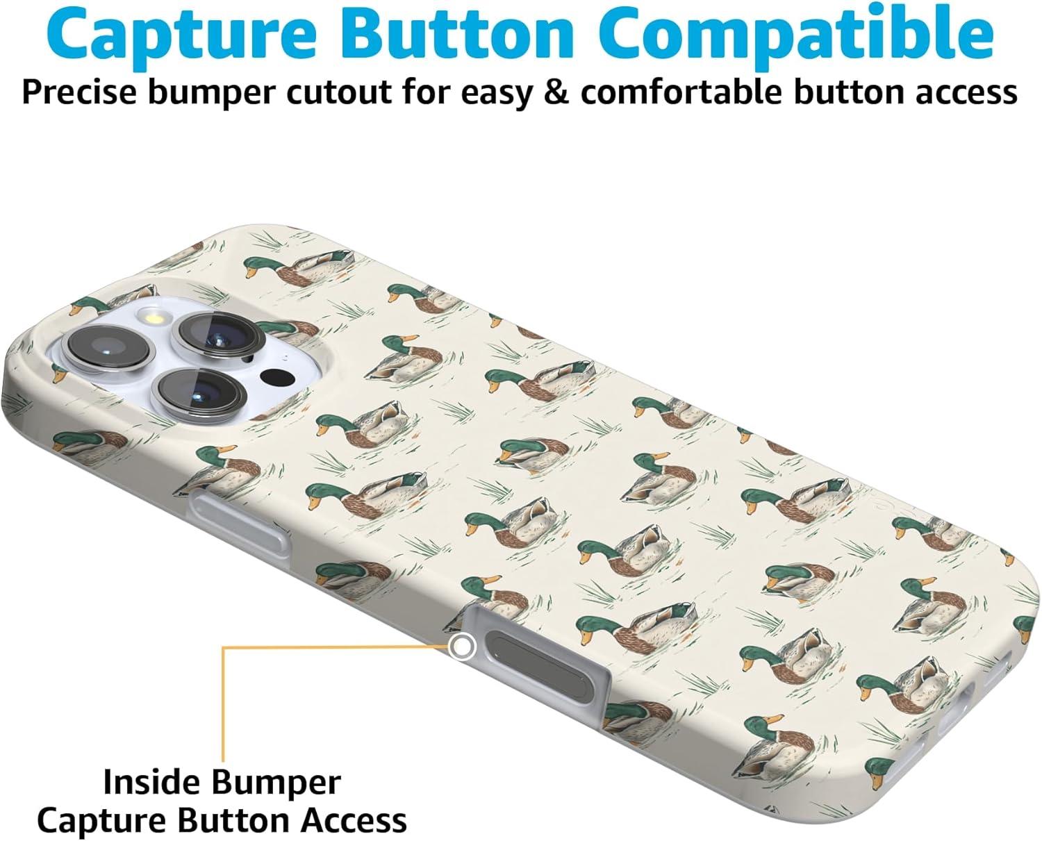 imageCasely iPhone 16 Pro Case  Glitter Mystic Moss  Green Enchanted Shimmer  Compatible with MagSafe  Classic UltraSlim Case DesignThe Boyfriend Collection  Mallard  Co