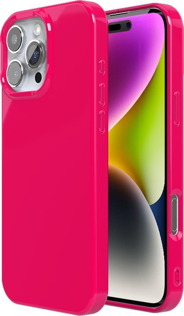 imageCasely iPhone 16 Pro Case  Glitter Mystic Moss  Green Enchanted Shimmer  Compatible with MagSafe  Classic UltraSlim Case DesignThink Pink