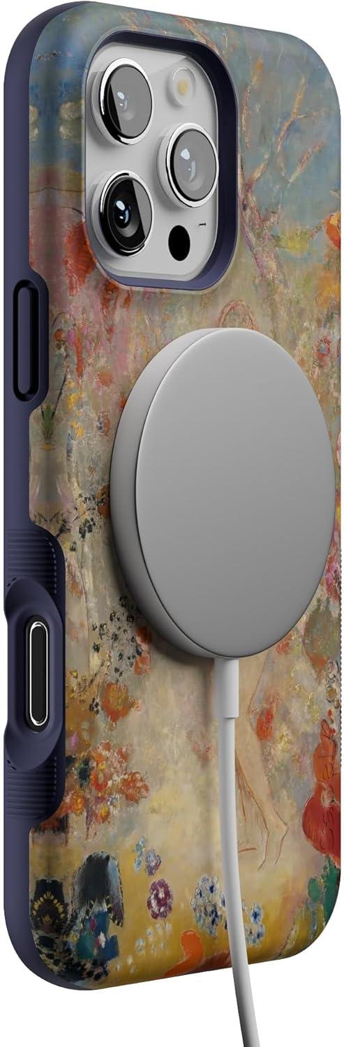 imageCasely iPhone 16 Pro Case  Ride The Wave  Pastel Rainbow Lined  Compatible with MagSafe  Bold Protective DesignPandora  The Met Series