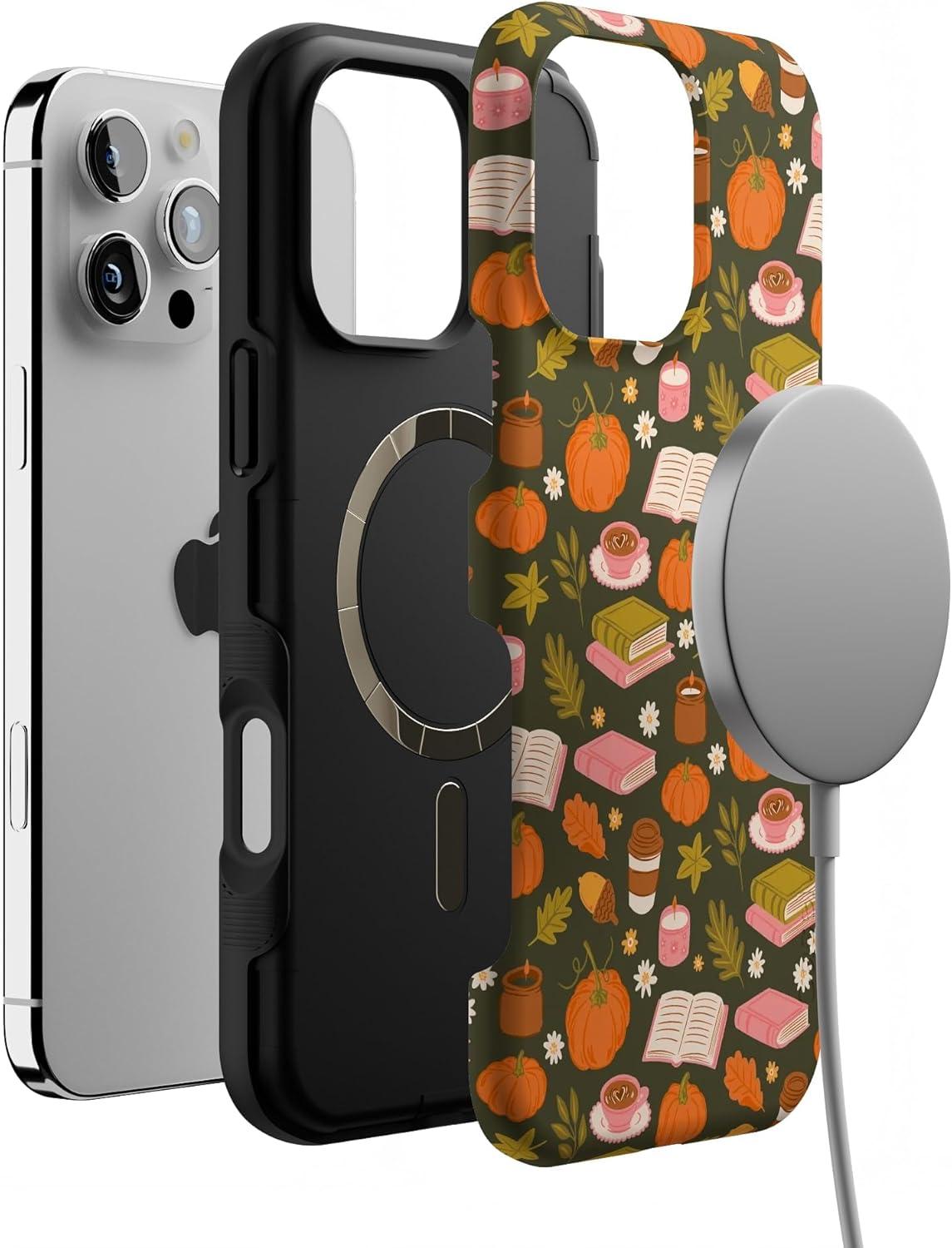 imageCasely iPhone 16 Pro Case  Small Town Magic  Fall Faves  Compatible with MagSafe  Bold Protective Design