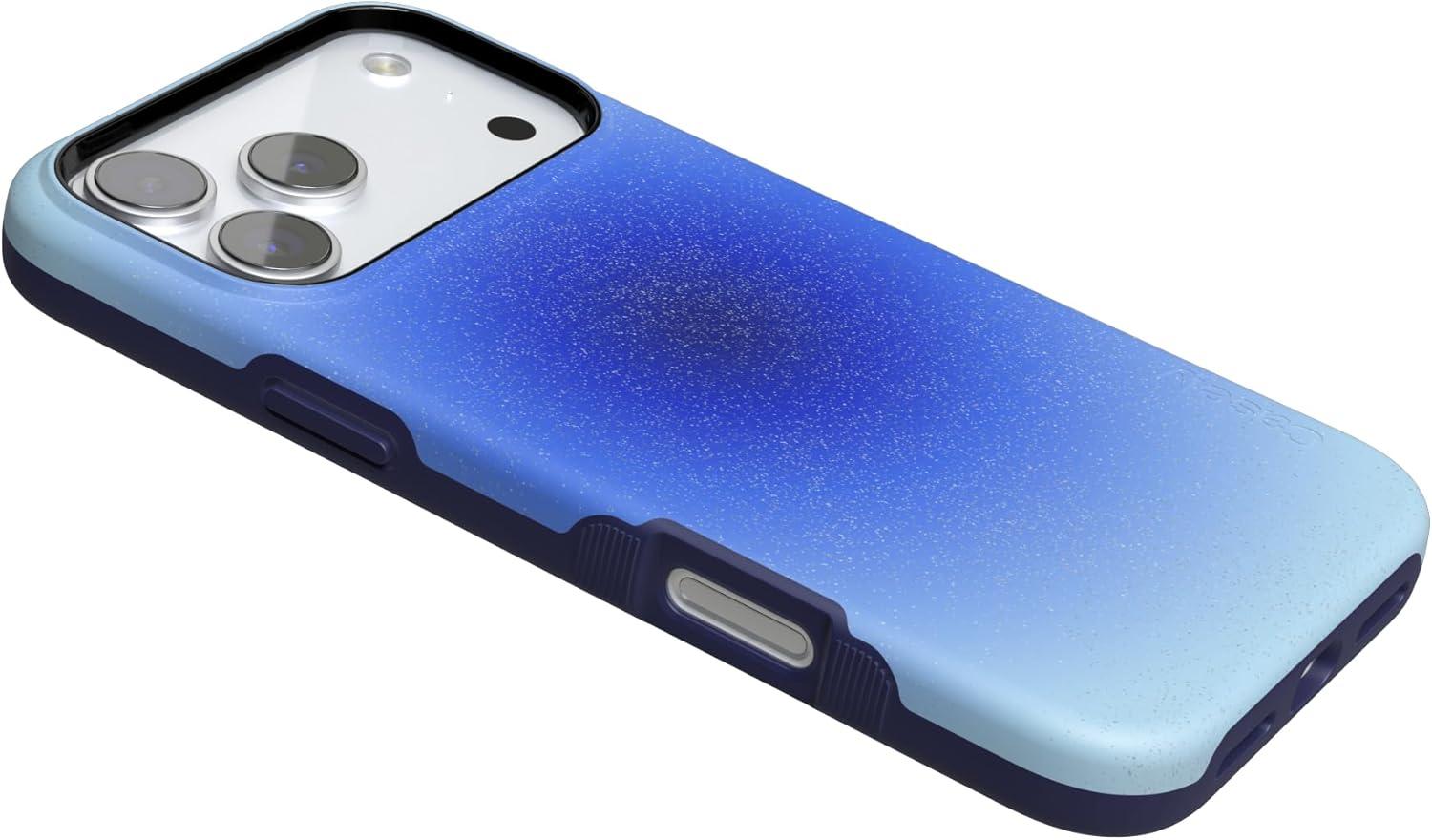 imageCasely iPhone 17 Air Case  Inner Glow  Green Aura  Compatible with MagSafe  Bold Protective DesignCobalt Clarity  Blue Aura