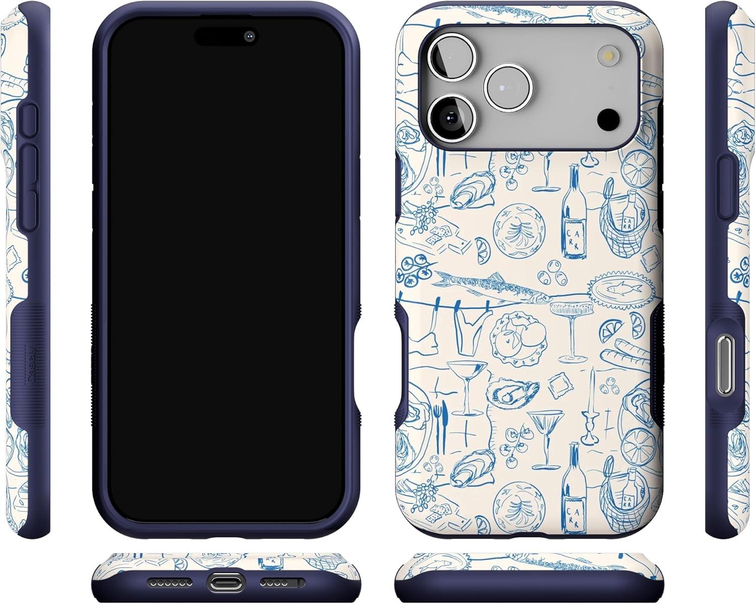 imageCasely iPhone 17 Pro Max Case  Be Mine  Tiny Hearts  Compatible with MagSafe  Bold Protective DesignAmalfi Aperitivo  Dolce Vita