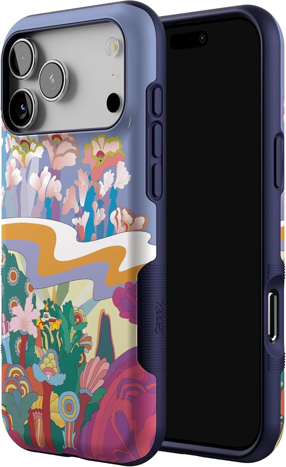 imageCasely iPhone 17 Pro Max Case  Be Mine  Tiny Hearts  Compatible with MagSafe  Bold Protective DesignBeneath the Waves  The Beatles Yellow Submarine