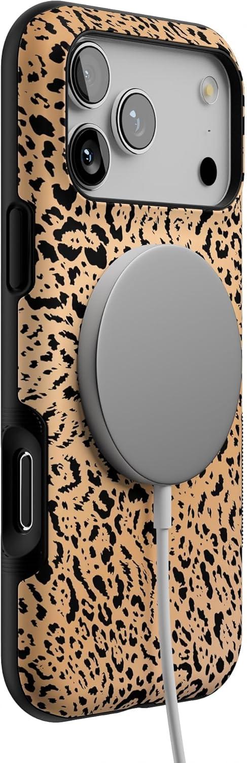 imageCasely iPhone 17 Pro Max Case  Be Mine  Tiny Hearts  Compatible with MagSafe  Bold Protective DesignBorn to Be Wild  Jaguar Print
