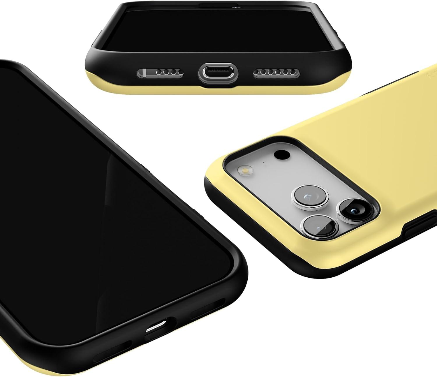 imageCasely iPhone 17 Pro Max Case  Be Mine  Tiny Hearts  Compatible with MagSafe  Bold Protective DesignButter Me Up  Butter Yellow