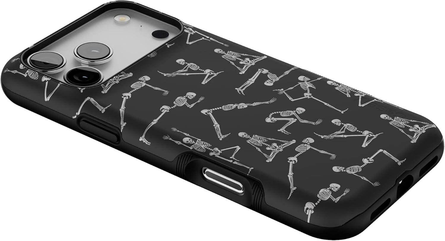 imageCasely iPhone 17 Pro Max Case  Be Mine  Tiny Hearts  Compatible with MagSafe  Bold Protective DesignCorpse Pose  Skeleton Yoga