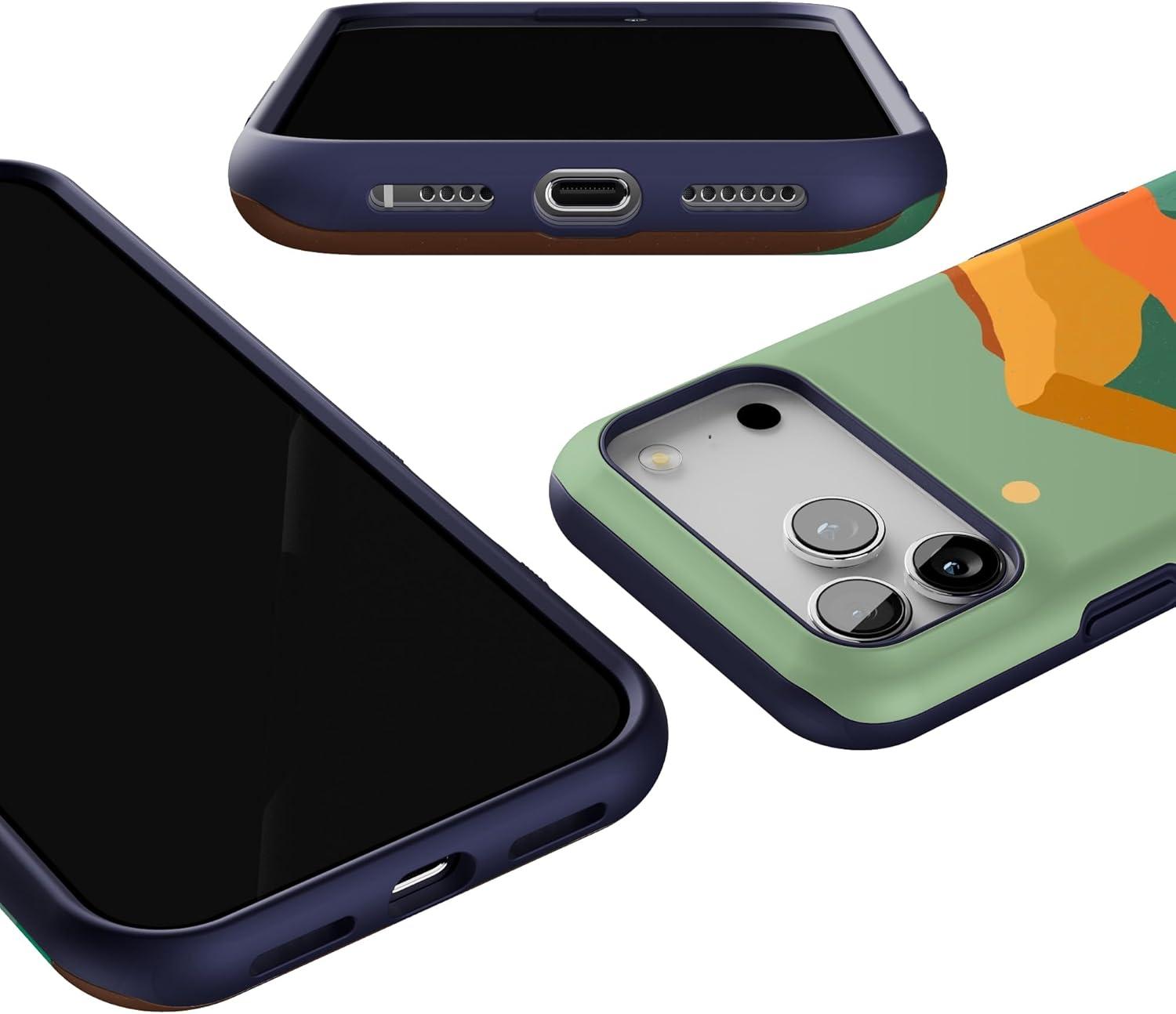 imageCasely iPhone 17 Pro Max Case  Be Mine  Tiny Hearts  Compatible with MagSafe  Bold Protective DesignEndless Peaks  Colorblock Mountain