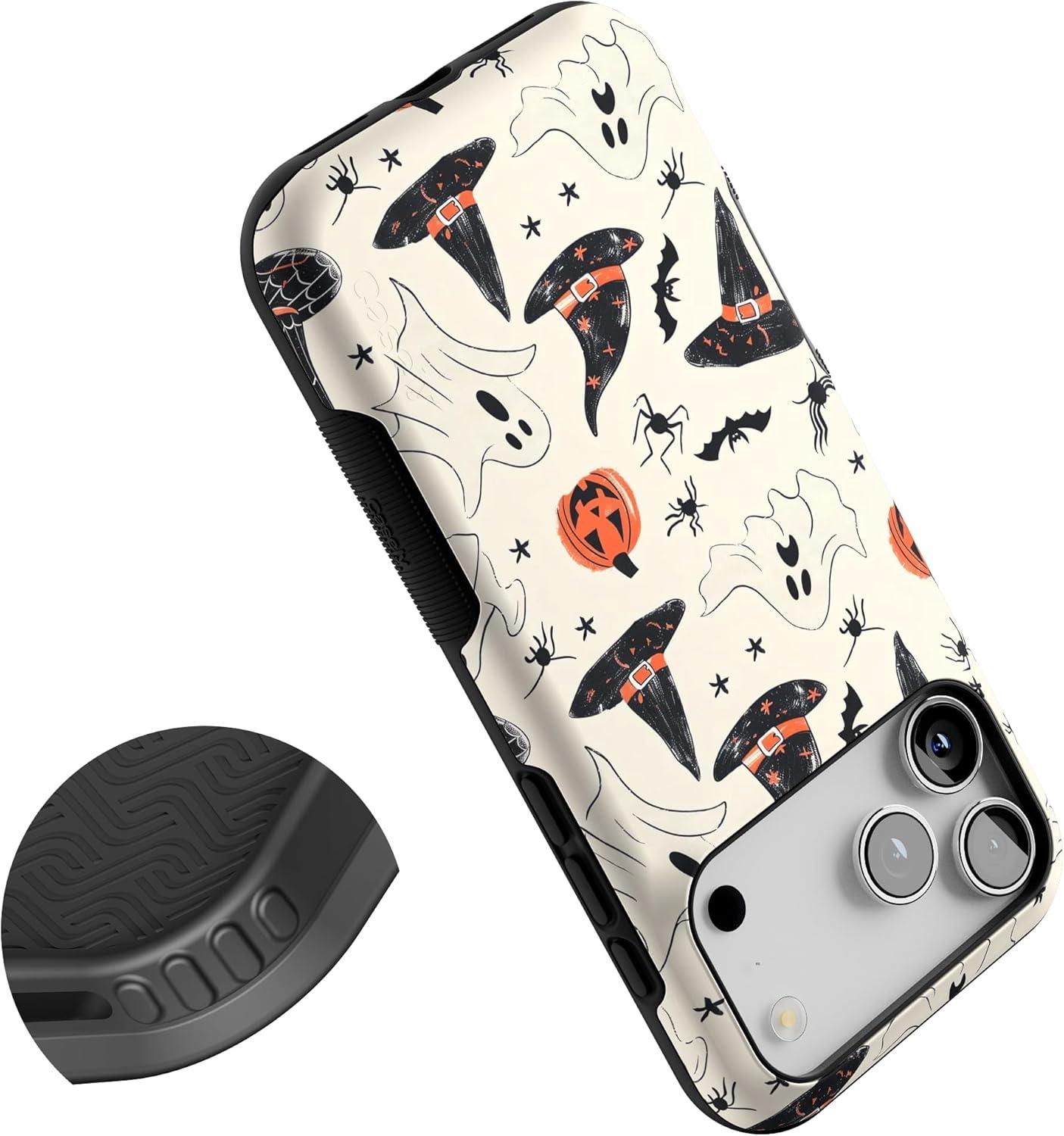 imageCasely iPhone 17 Pro Max Case  Be Mine  Tiny Hearts  Compatible with MagSafe  Bold Protective DesignFeeling Witchy  Haunted Halloween