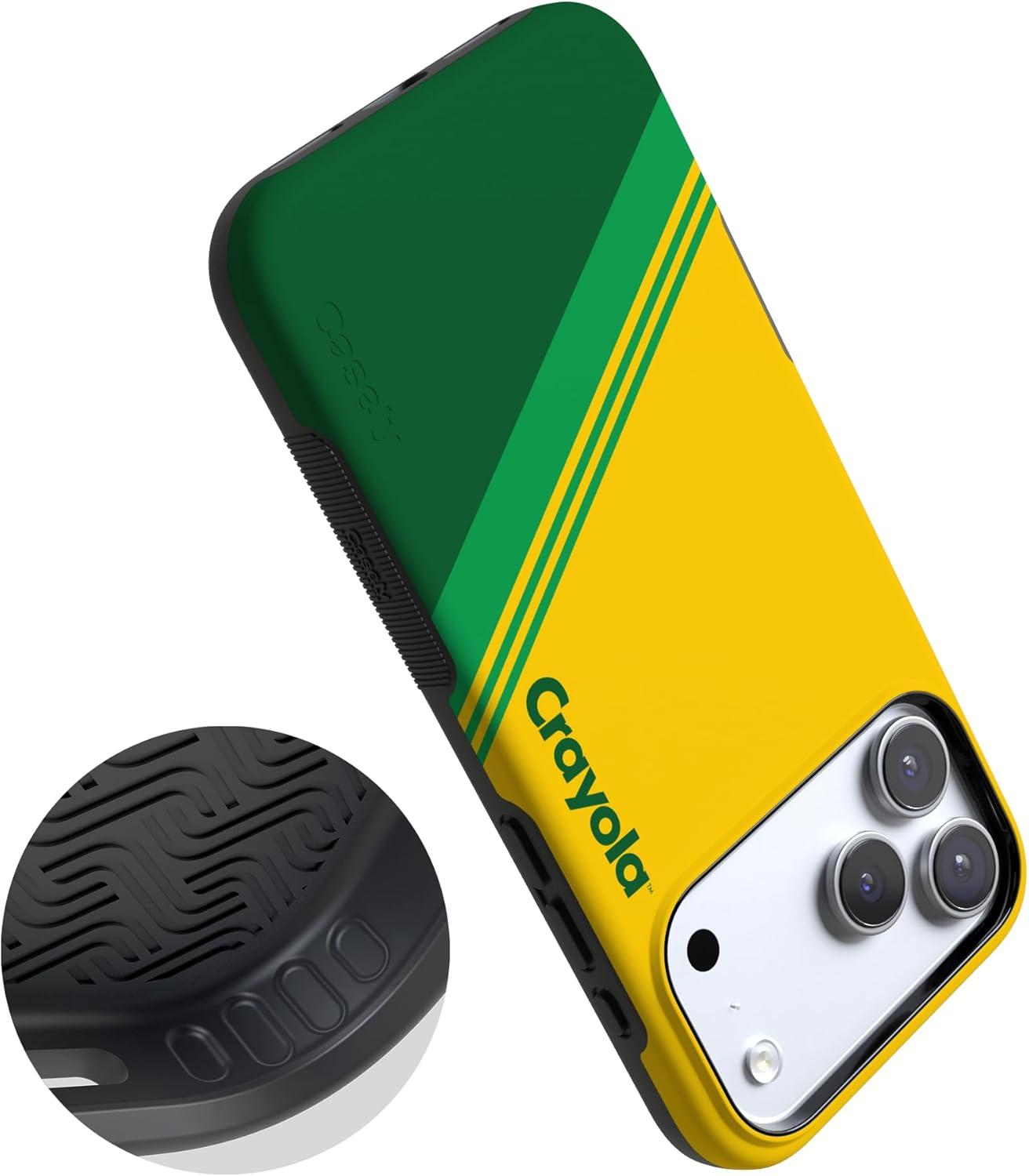 imageCasely iPhone 17 Pro Max Case  Be Mine  Tiny Hearts  Compatible with MagSafe  Bold Protective DesignKeep It Classic  Crayola Crayon Box