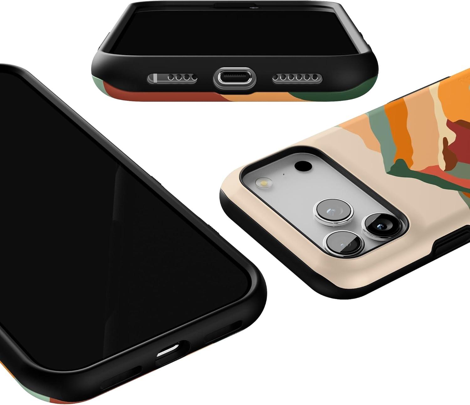 imageCasely iPhone 17 Pro Max Case  Be Mine  Tiny Hearts  Compatible with MagSafe  Bold Protective DesignMagic Mountain  Colorblock