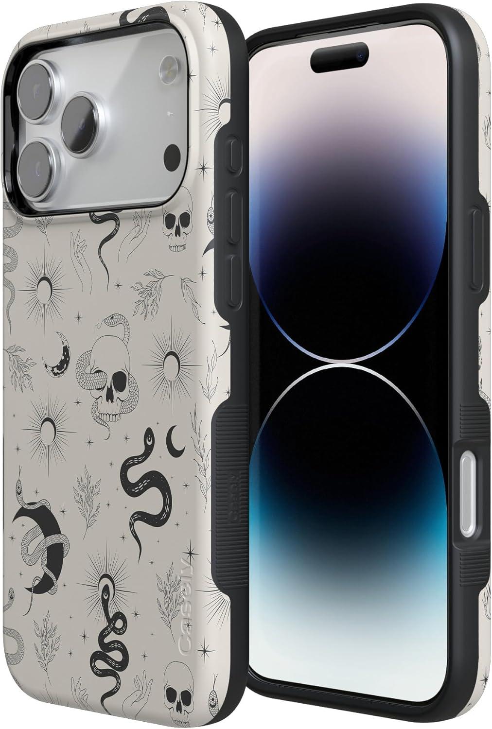 imageCasely iPhone 17 Pro Max Case  Be Mine  Tiny Hearts  Compatible with MagSafe  Bold Protective DesignNo Further Explanation  Snakes  Skulls