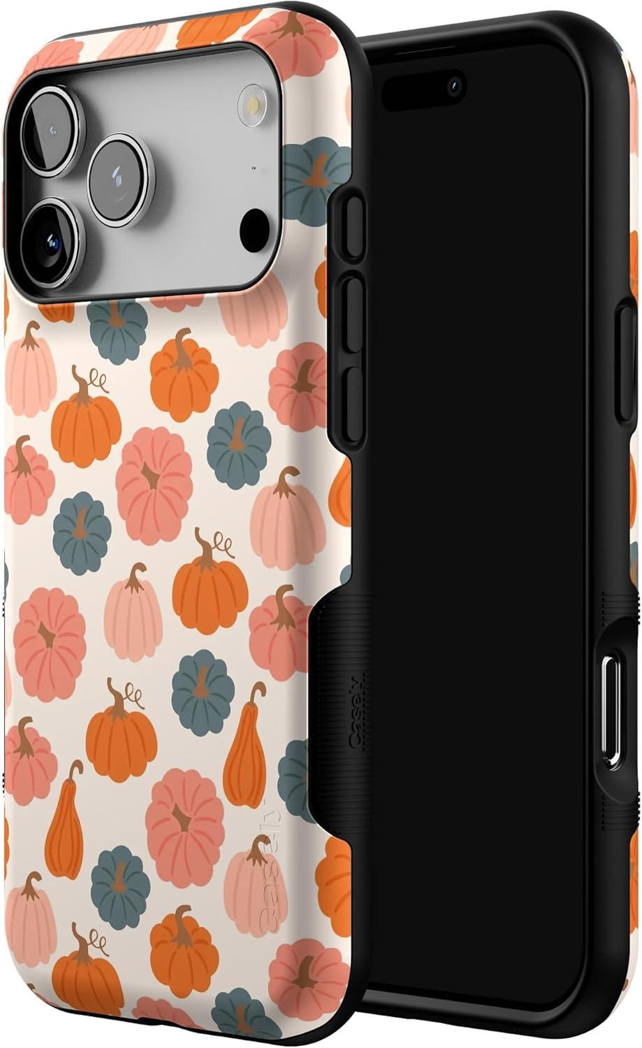 imageCasely iPhone 17 Pro Max Case  Be Mine  Tiny Hearts  Compatible with MagSafe  Bold Protective DesignOh My Gourd  Pumpkin Patch