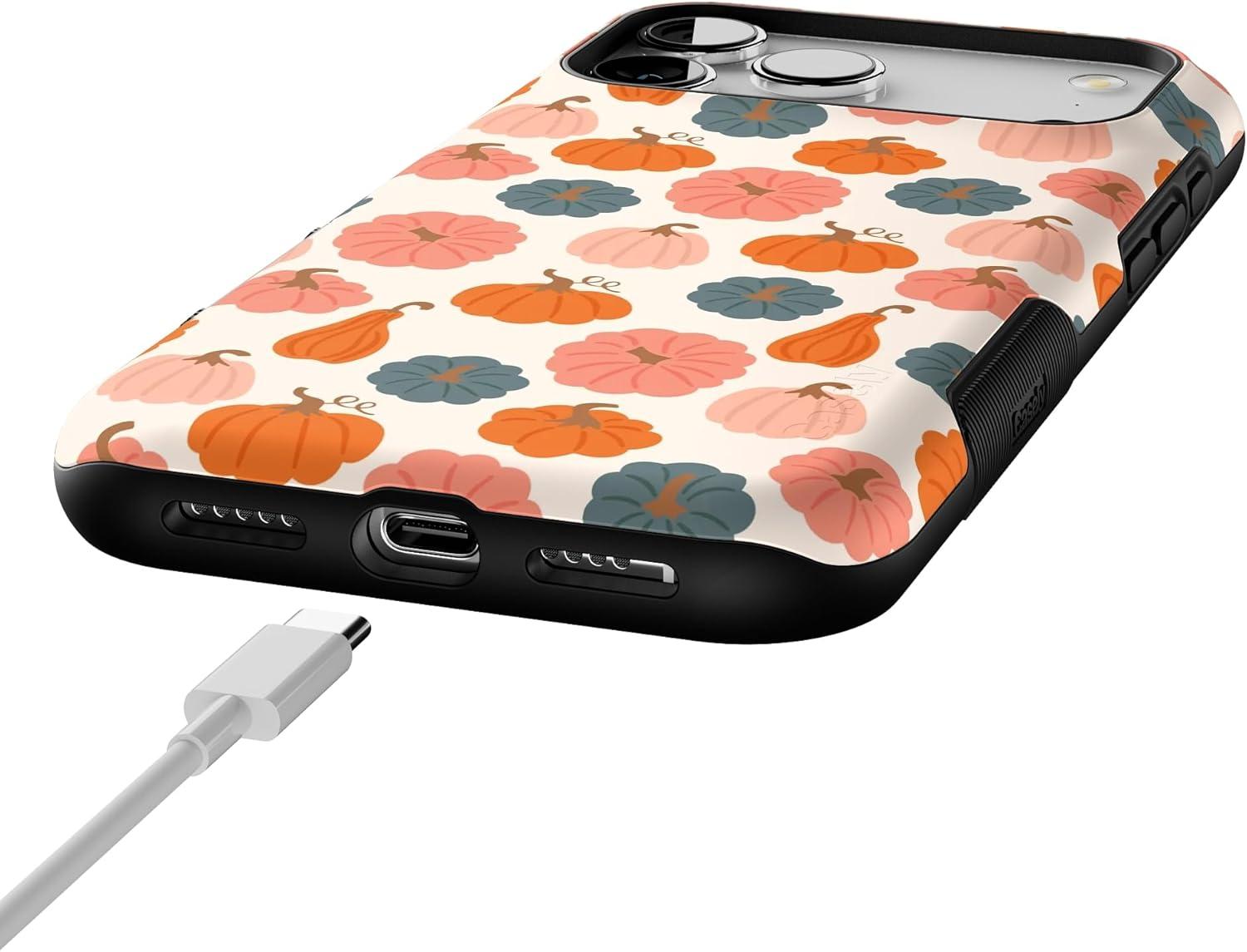 imageCasely iPhone 17 Pro Max Case  Be Mine  Tiny Hearts  Compatible with MagSafe  Bold Protective DesignOh My Gourd  Pumpkin Patch