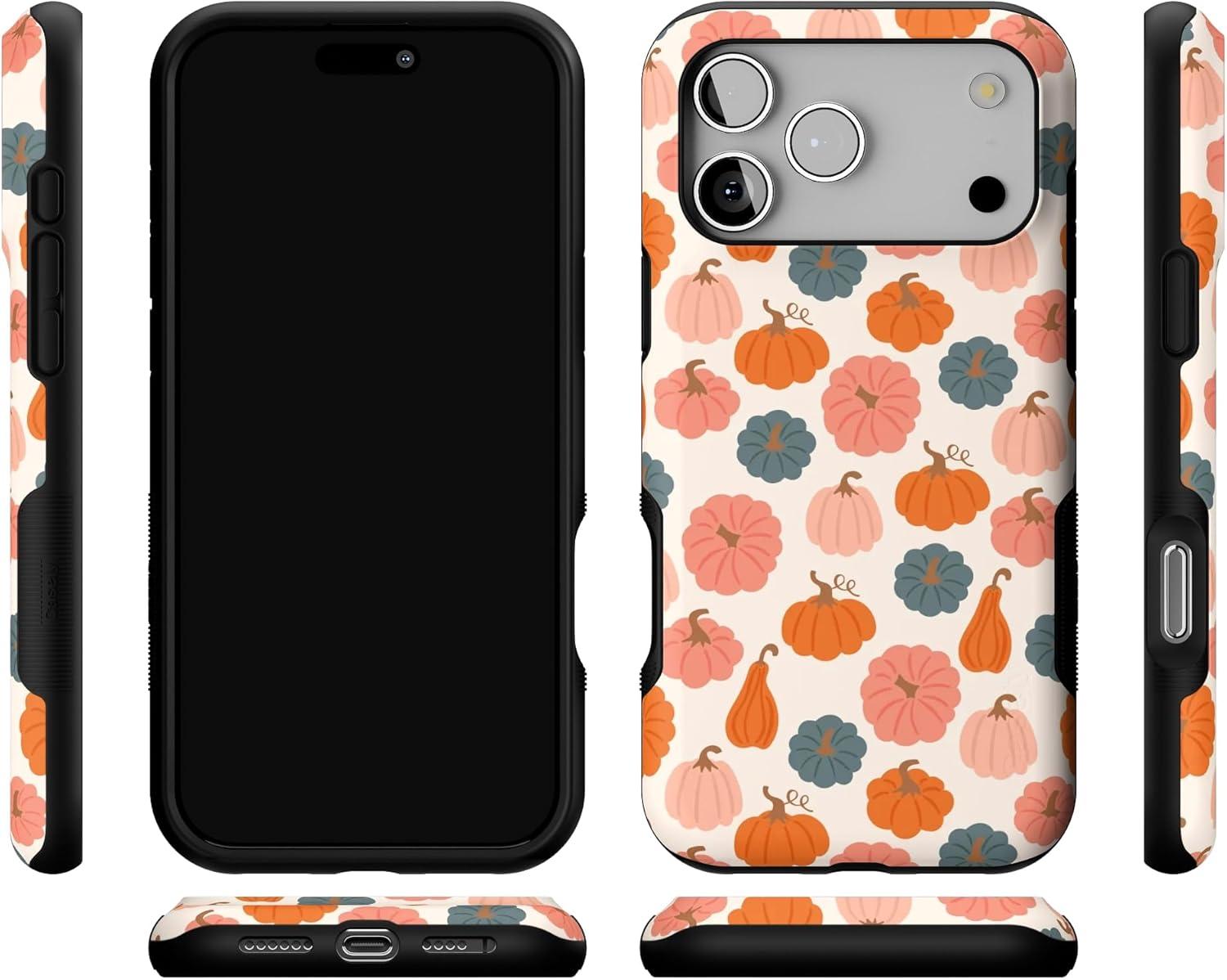 imageCasely iPhone 17 Pro Max Case  Be Mine  Tiny Hearts  Compatible with MagSafe  Bold Protective DesignOh My Gourd  Pumpkin Patch