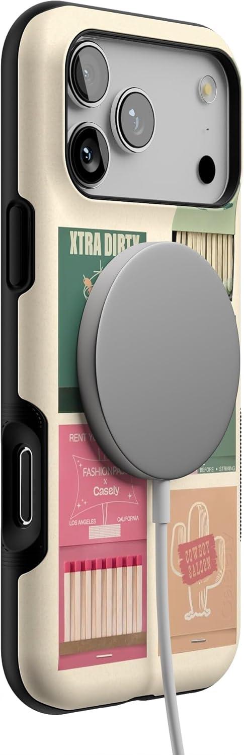 imageCasely iPhone 17 Pro Max Case  Be Mine  Tiny Hearts  Compatible with MagSafe  Bold Protective DesignPerfect Match  FashionPass x Casely