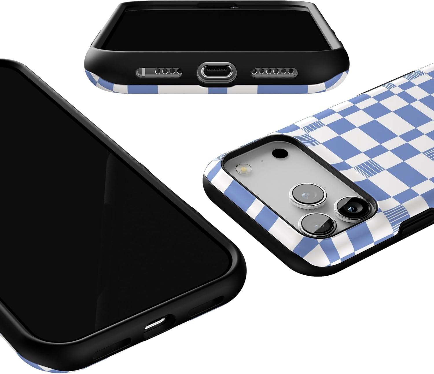 imageCasely iPhone 17 Pro Max Case  Be Mine  Tiny Hearts  Compatible with MagSafe  Bold Protective DesignReality Check  Periwinkle