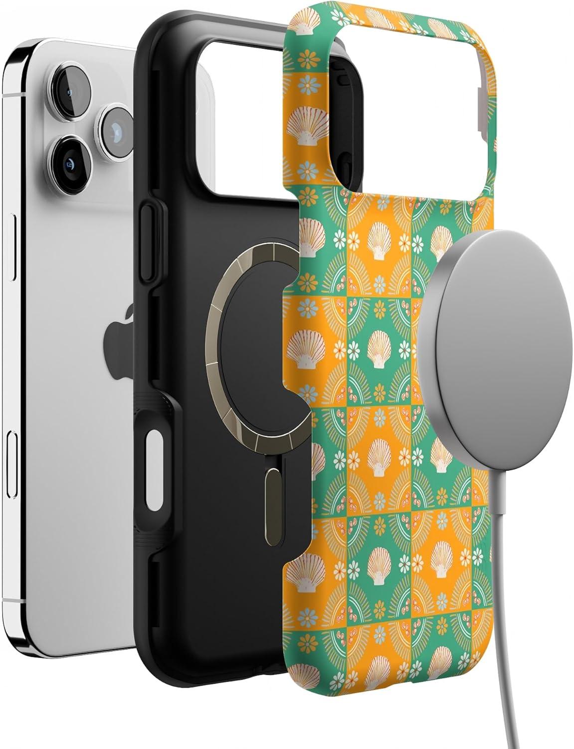 imageCasely iPhone 17 Pro Max Case  Be Mine  Tiny Hearts  Compatible with MagSafe  Bold Protective DesignSea La Vie  Dippin Daisys Tropical Vacation