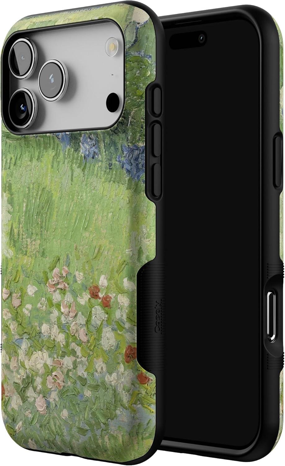 imageCasely iPhone 17 Pro Max Case  Be Mine  Tiny Hearts  Compatible with MagSafe  Bold Protective DesignVan Gogh  Vincents Admired Garden