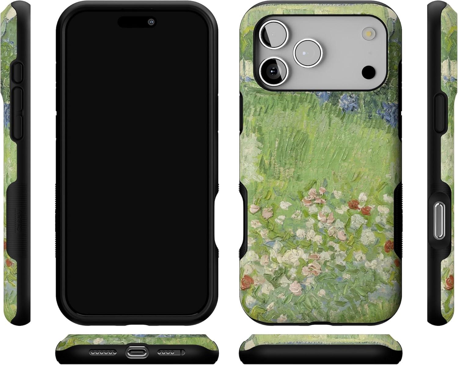 imageCasely iPhone 17 Pro Max Case  Be Mine  Tiny Hearts  Compatible with MagSafe  Bold Protective DesignVan Gogh  Vincents Admired Garden