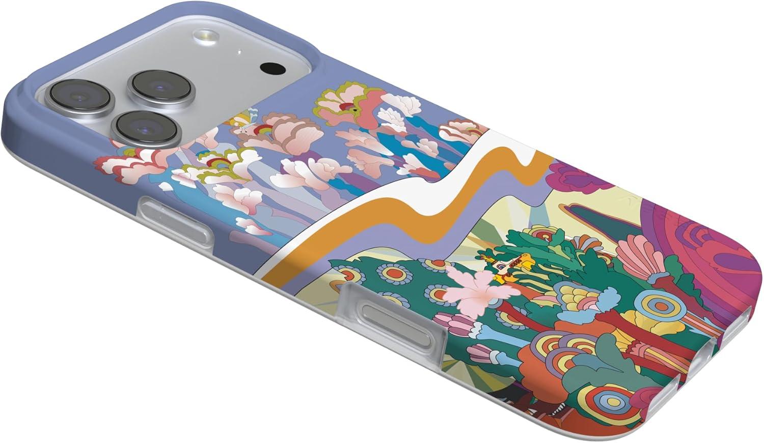 imageCasely iPhone 17 Pro Max Case  Field of Flowers  Pastel Floral  Compatible with MagSafe  Classic Ultra Slim DesignBeneath the Waves  The Beatles Yellow Sub