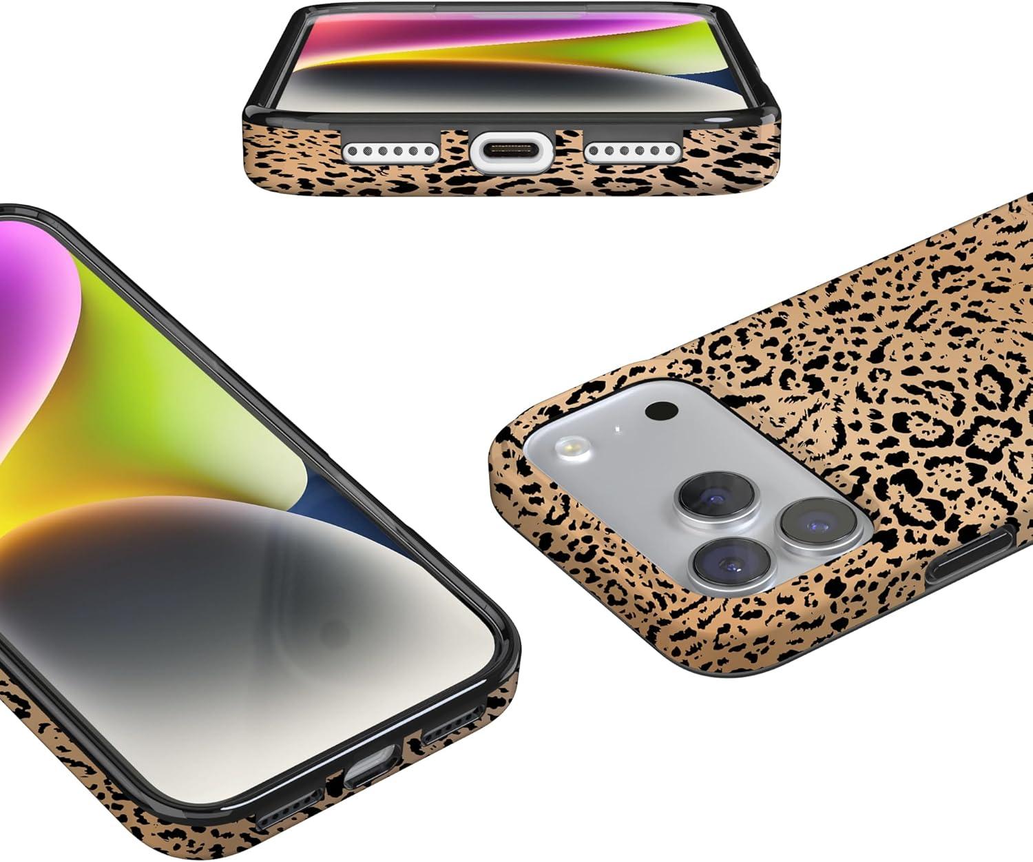 imageCasely iPhone 17 Pro Max Case  Field of Flowers  Pastel Floral  Compatible with MagSafe  Classic Ultra Slim DesignBorn to Be Wild  Jaguar Print