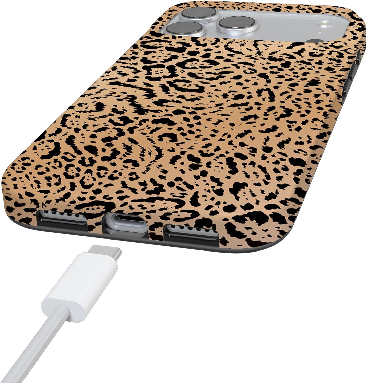 imageCasely iPhone 17 Pro Max Case  Field of Flowers  Pastel Floral  Compatible with MagSafe  Classic Ultra Slim DesignBorn to Be Wild  Jaguar Print
