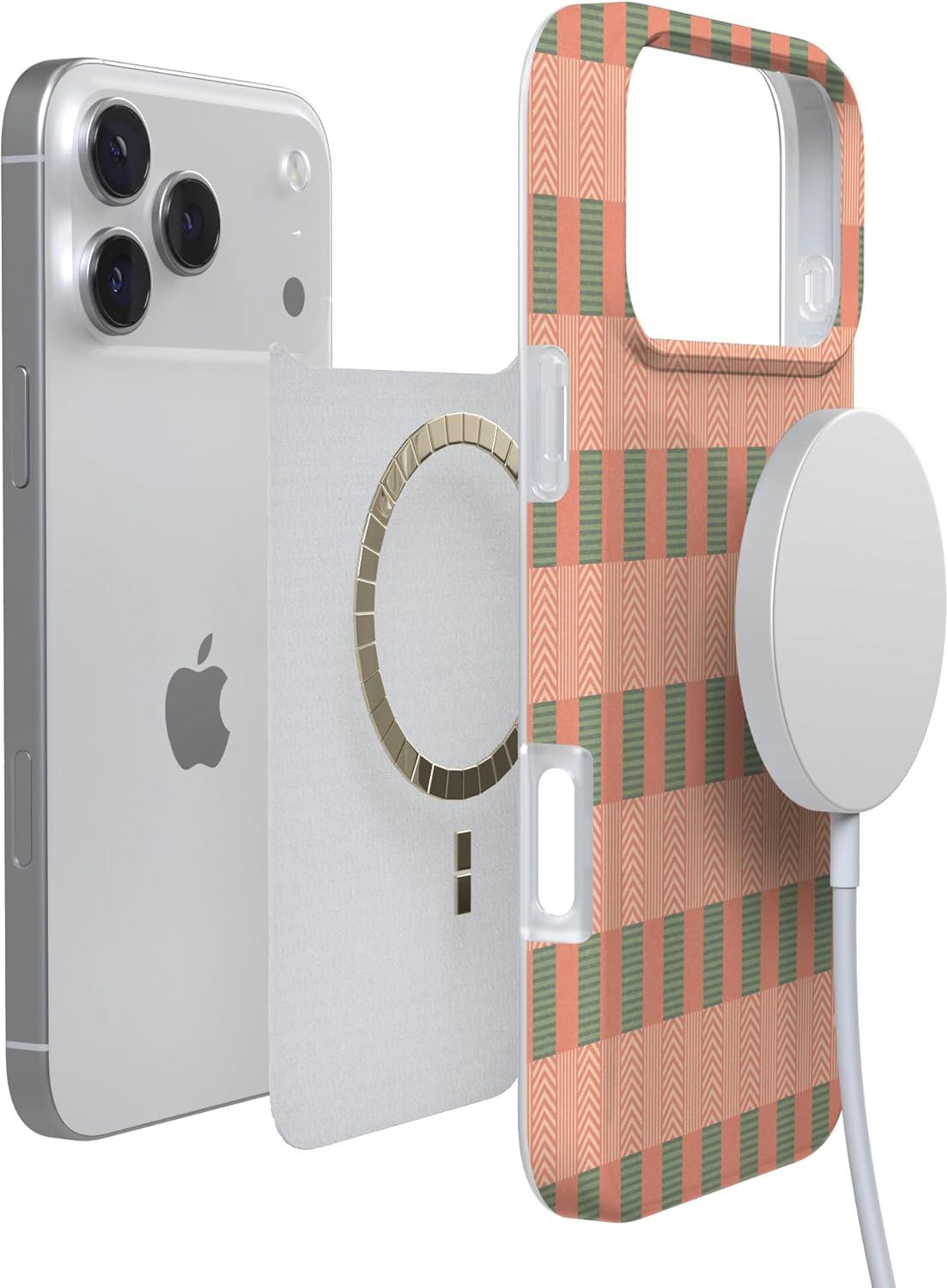 imageCasely iPhone 17 Pro Max Case  Field of Flowers  Pastel Floral  Compatible with MagSafe  Classic Ultra Slim DesignGrand Cabana  Palm Beach