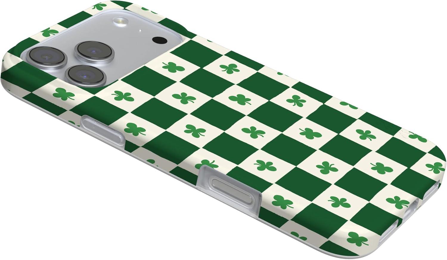 imageCasely iPhone 17 Pro Max Case  Field of Flowers  Pastel Floral  Compatible with MagSafe  Classic Ultra Slim DesignLucky You  Shamrock