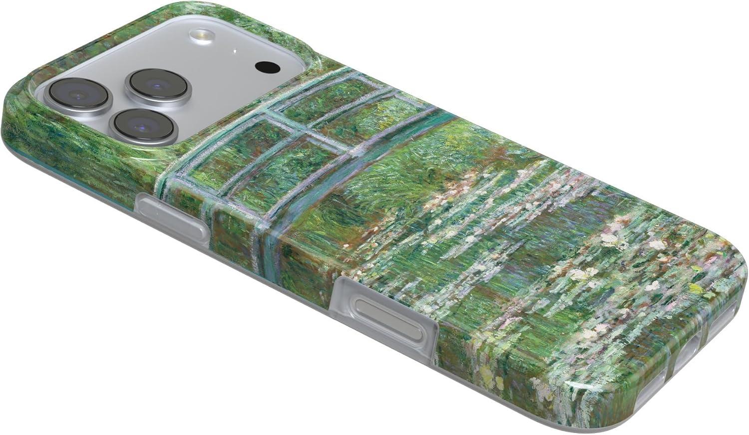 imageCasely iPhone 17 Pro Max Case  Field of Flowers  Pastel Floral  Compatible with MagSafe  Classic Ultra Slim DesignMonets Bridge  The Met Museum